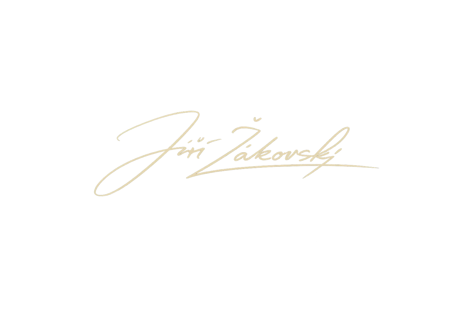 Jiří Žákovský Signature